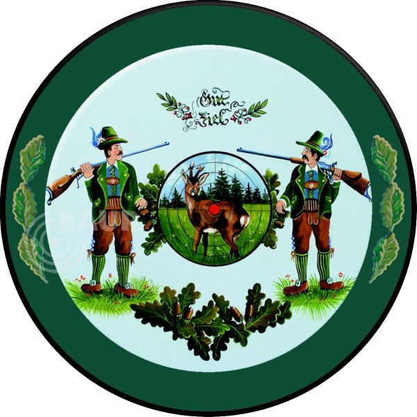 Schützenscheibe ECO-LINE Motiv 002