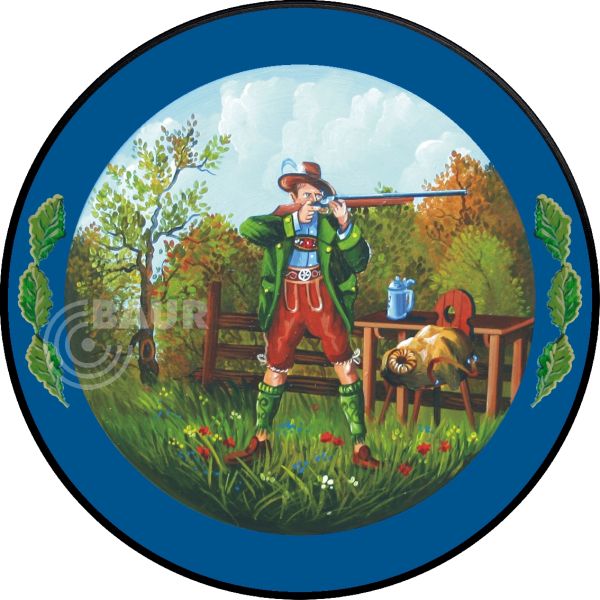 Schützenscheibe ECO-LINE Motiv 015