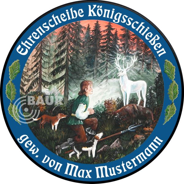 Schützenscheibe ECO-LINE Motiv 038