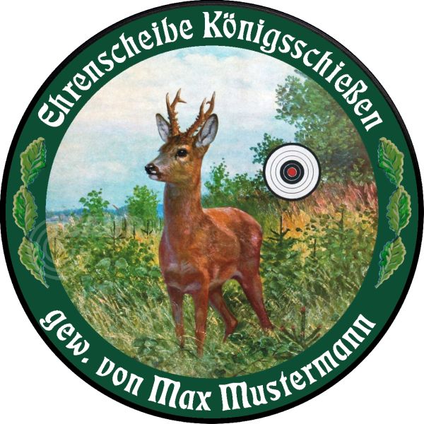 Schützenscheibe ECO-LINE Motiv 039