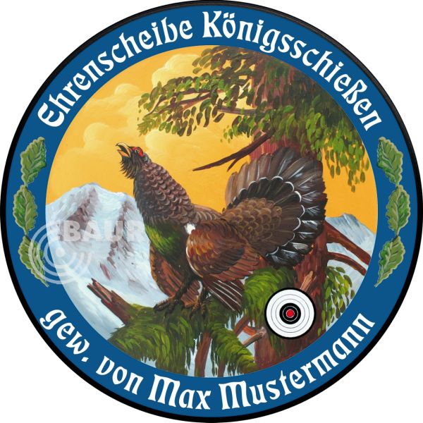 Schützenscheibe ECO-LINE Motiv 040