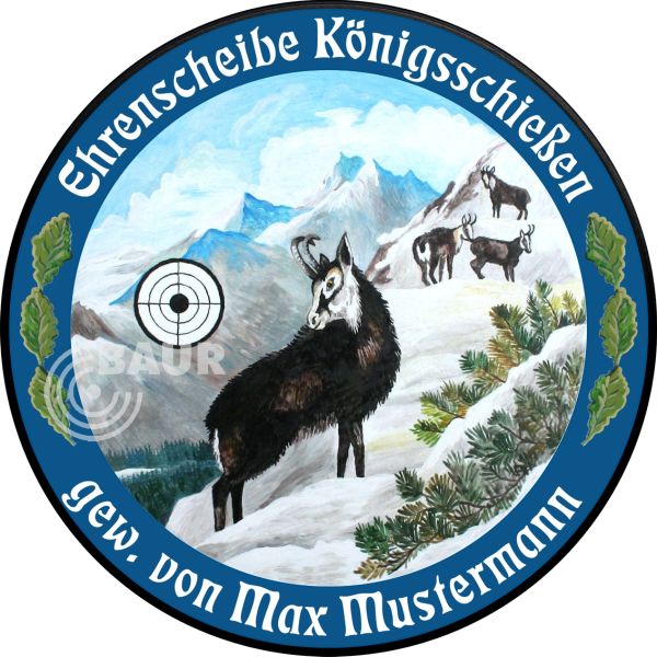 Schützenscheibe ECO-LINE Motiv 041
