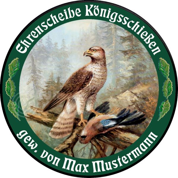 Schützenscheibe ECO-LINE Motiv 046