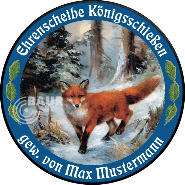 Schützenscheibe ECO-LINE Motiv 048