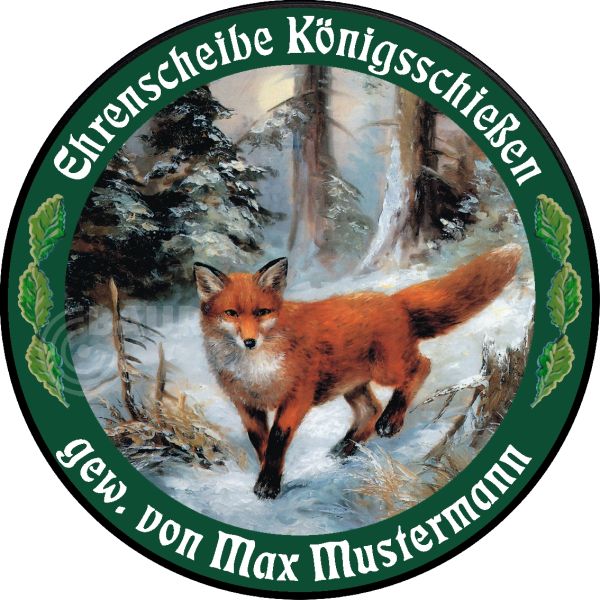 Schützenscheibe ECO-LINE Motiv 048