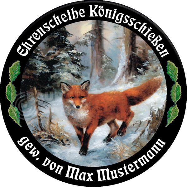 Schützenscheibe ECO-LINE Motiv 048