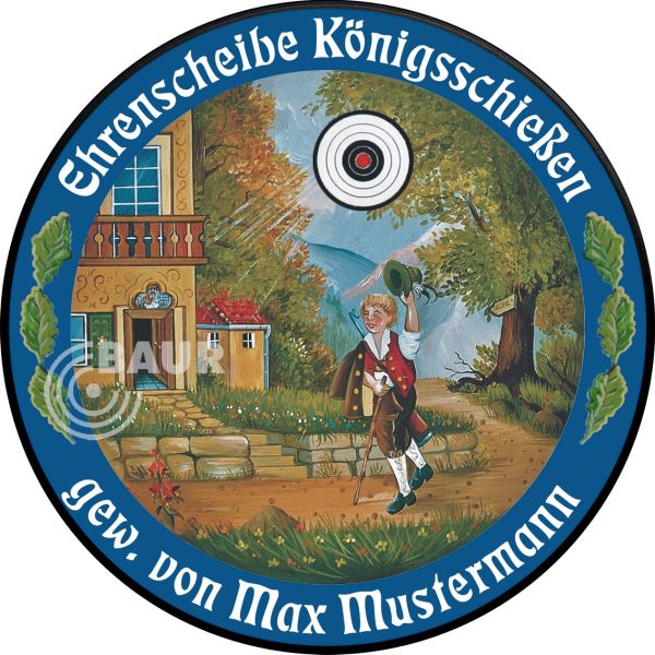 Schützenscheibe ECO-LINE Motiv 065