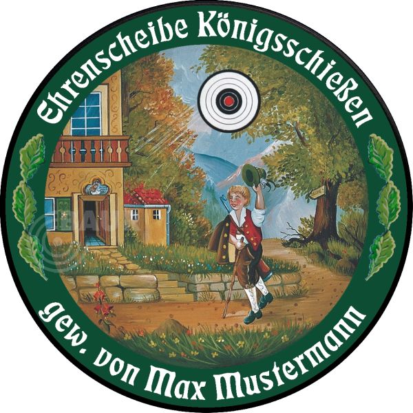 Schützenscheibe ECO-LINE Motiv 065