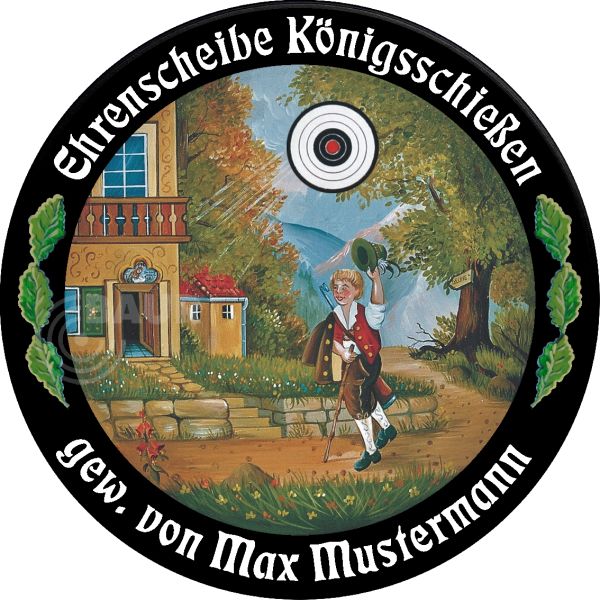 Schützenscheibe ECO-LINE Motiv 065