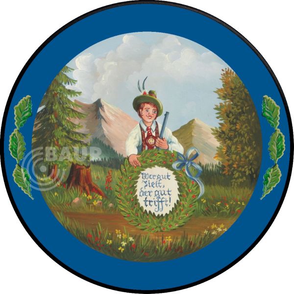 Schützenscheibe ECO-LINE Motiv 066