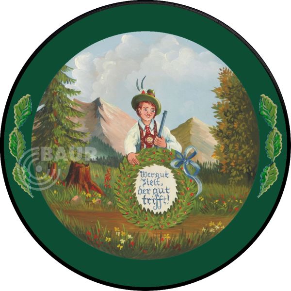 Schützenscheibe ECO-LINE Motiv 066