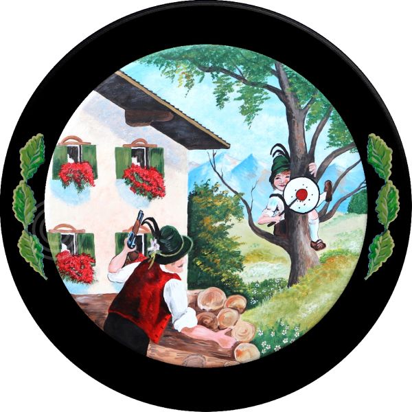 Schützenscheibe ECO-LINE Motiv 071