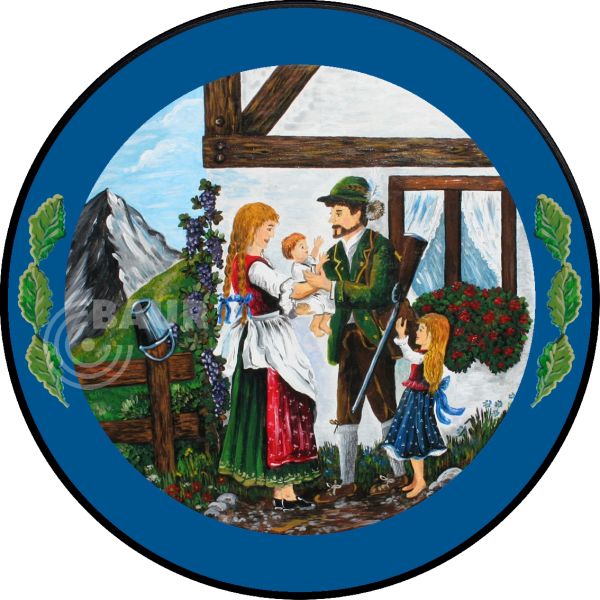 Schützenscheibe ECO-LINE Motiv 078