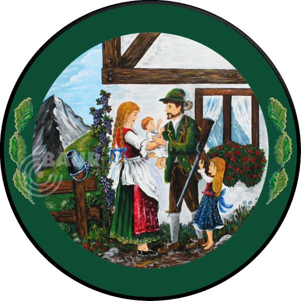 Schützenscheibe ECO-LINE Motiv 078