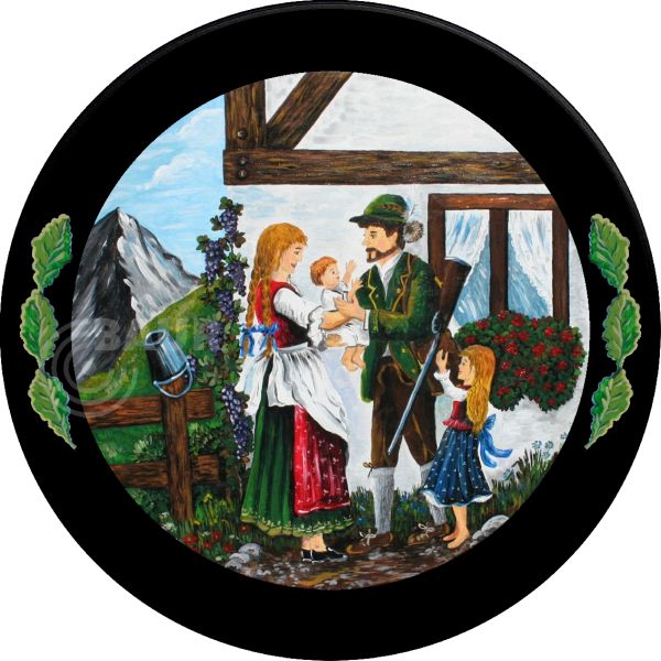 Schützenscheibe ECO-LINE Motiv 078