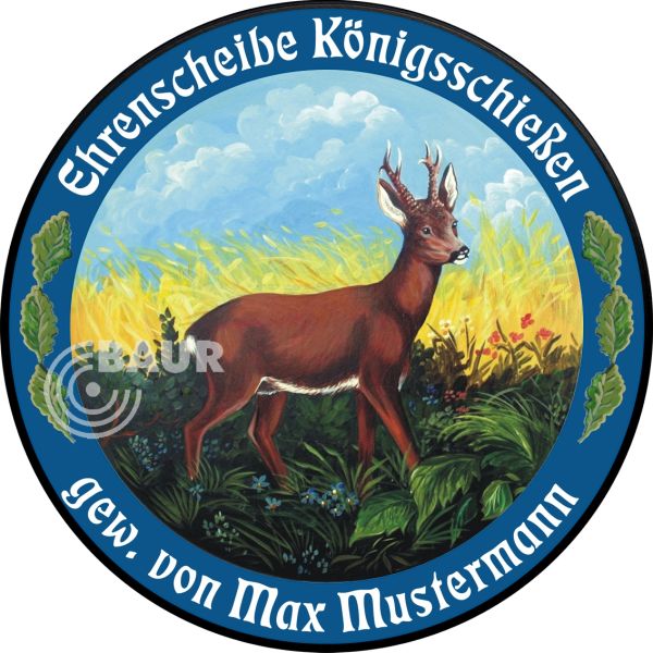 Schützenscheibe ECO-LINE Motiv 095