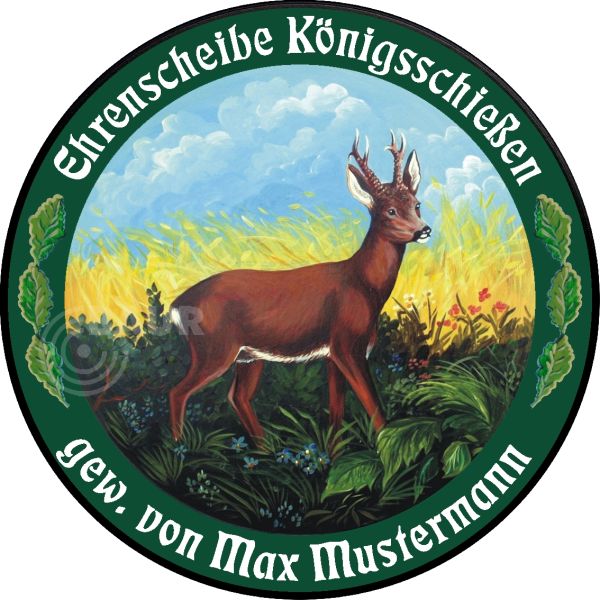 Schützenscheibe ECO-LINE Motiv 095