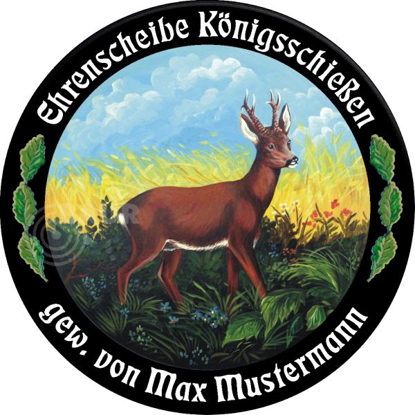 Schützenscheibe ECO-LINE Motiv 095