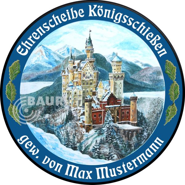 Schützenscheibe ECO-LINE Motiv 114