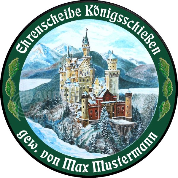 Schützenscheibe ECO-LINE Motiv 114