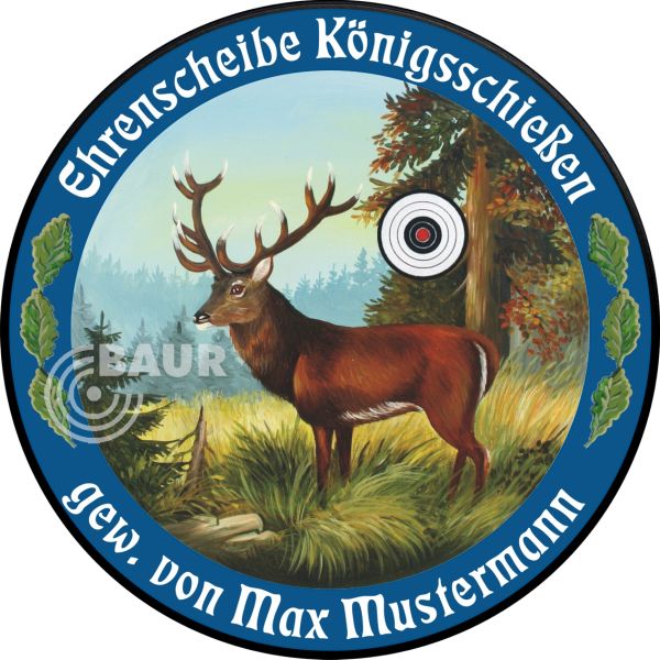 Schützenscheibe ECO-LINE Motiv 132