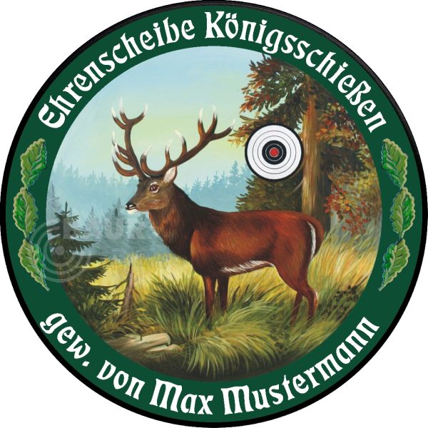 Schützenscheibe ECO-LINE Motiv 132