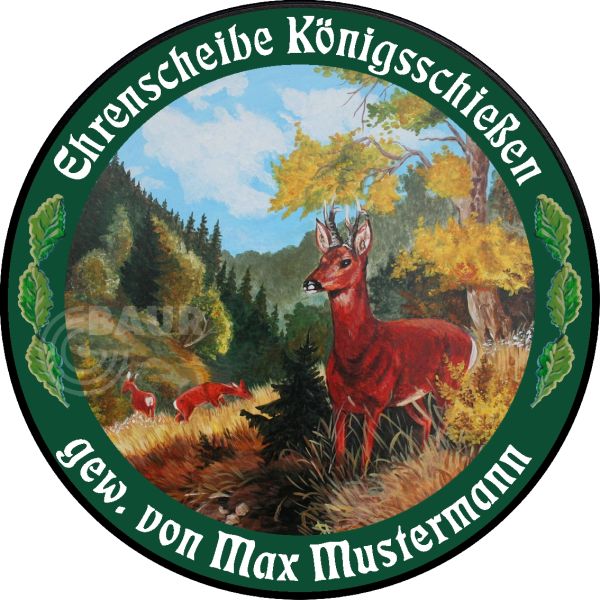 Schützenscheibe ECO-LINE Motiv 147
