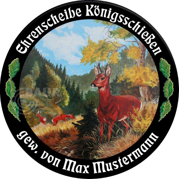 Schützenscheibe ECO-LINE Motiv 147