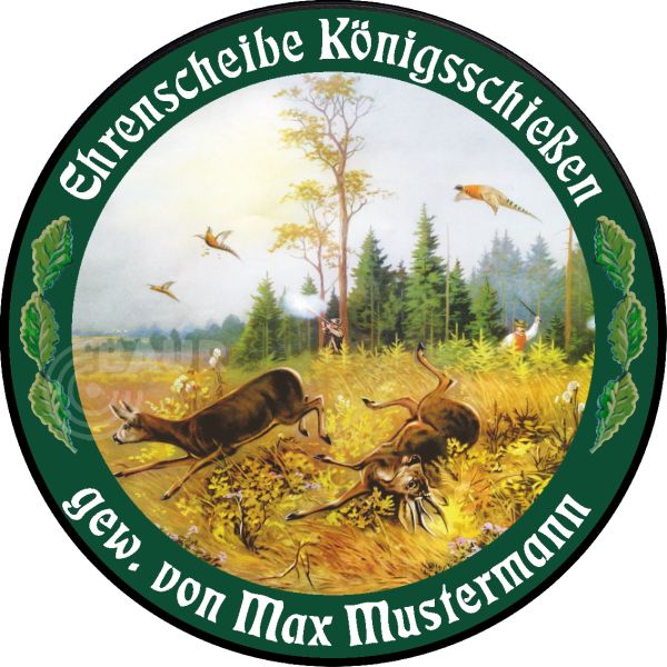 Schützenscheibe ECO-LINE Motiv 148