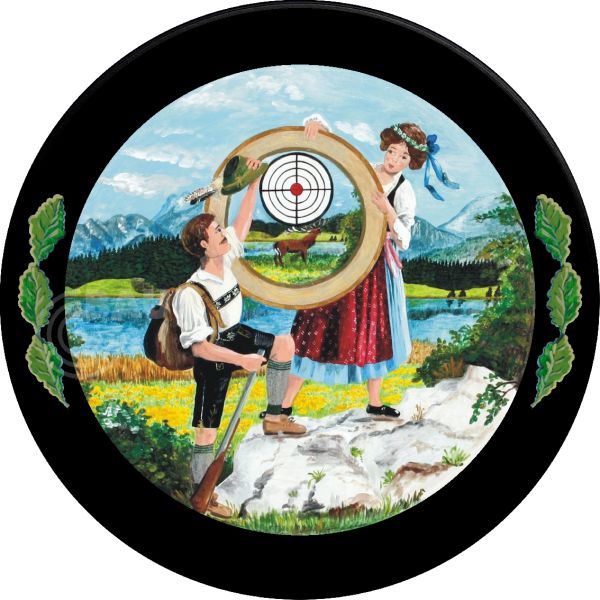 Schützenscheibe ECO-LINE Motiv 161