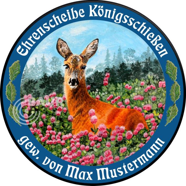 Schützenscheibe ECO-LINE Motiv 165