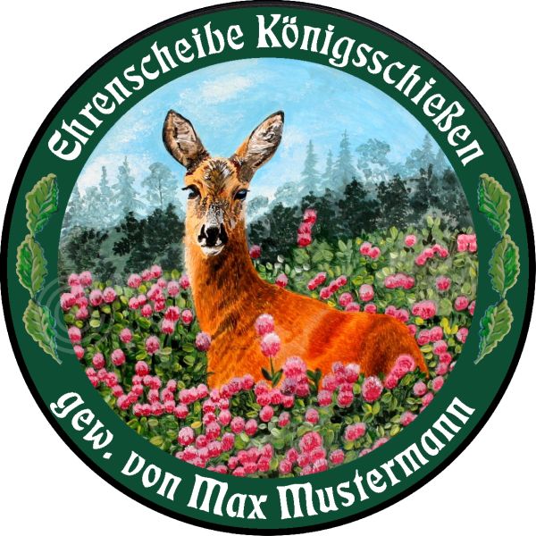 Schützenscheibe ECO-LINE Motiv 165