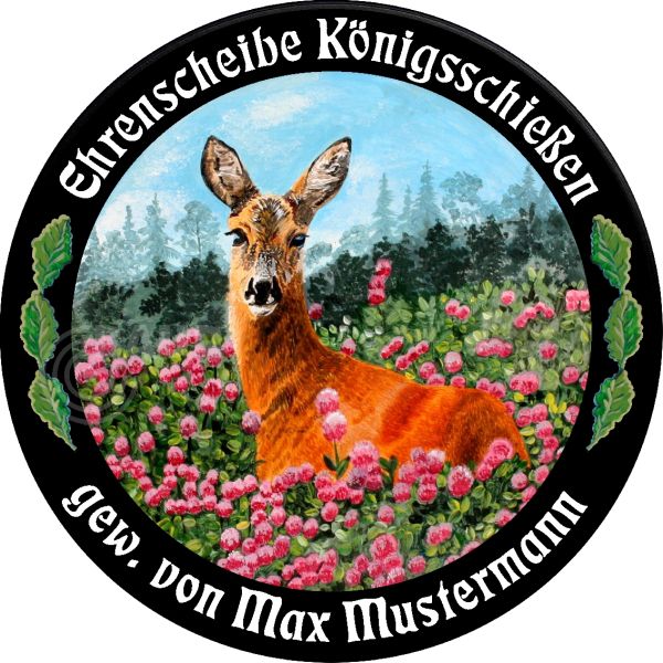 Schützenscheibe ECO-LINE Motiv 165