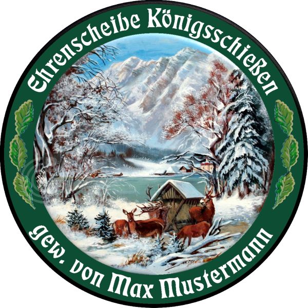 Schützenscheibe ECO-LINE Motiv 188