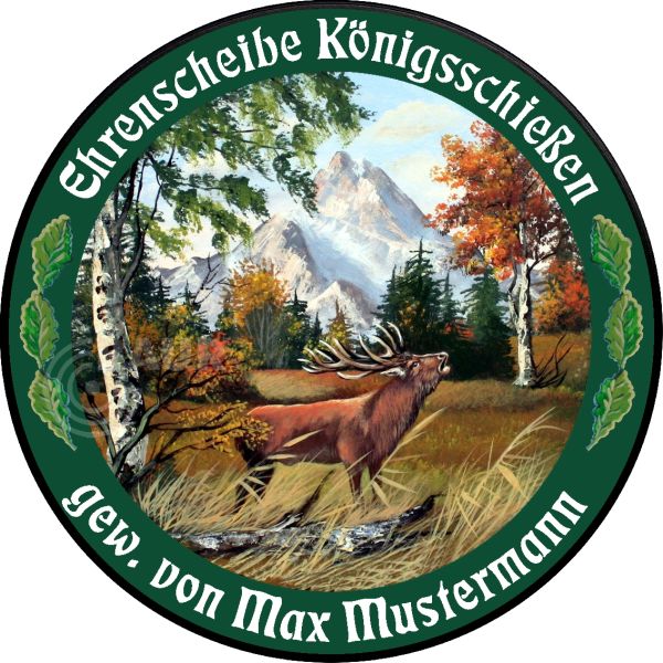 Schützenscheibe ECO-LINE Motiv 189