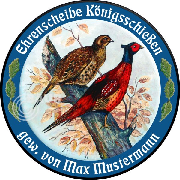 Schützenscheibe ECO-LINE Motiv 192