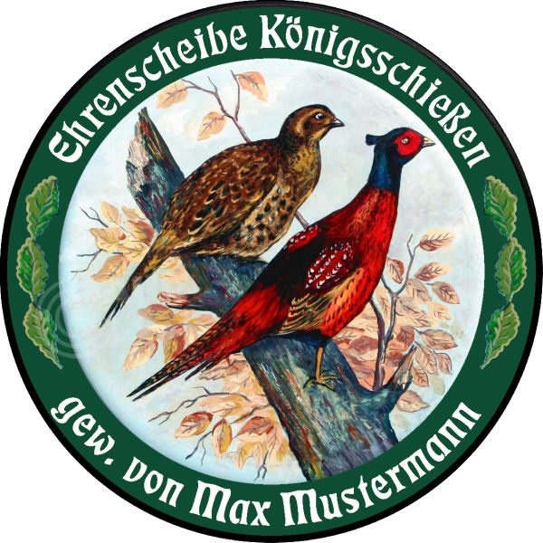 Schützenscheibe ECO-LINE Motiv 192
