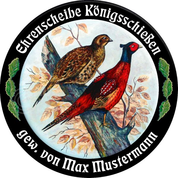 Schützenscheibe ECO-LINE Motiv 192