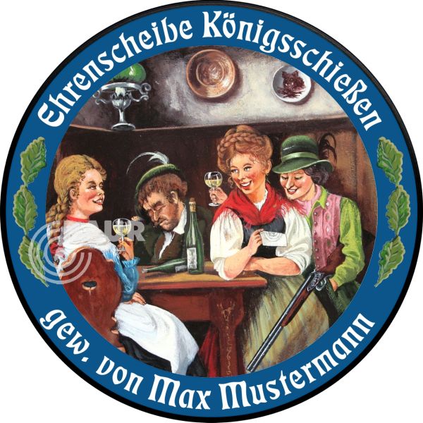 Schützenscheibe ECO-LINE Motiv 196