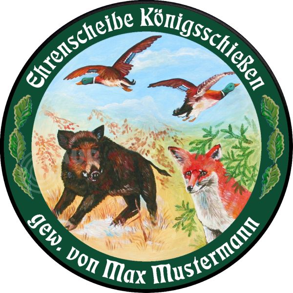 Schützenscheibe ECO-LINE Motiv 220