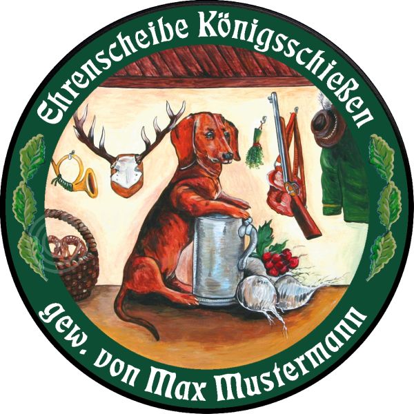 Schützenscheibe ECO-LINE Motiv 224