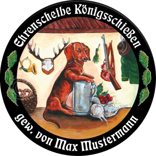 Schützenscheibe ECO-LINE Motiv 224