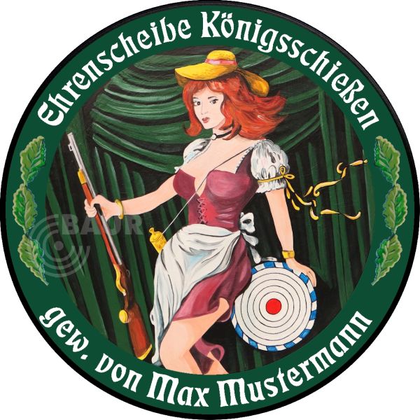Schützenscheibe ECO-LINE Motiv 245