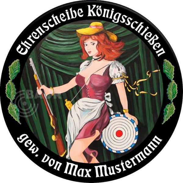 Schützenscheibe ECO-LINE Motiv 245