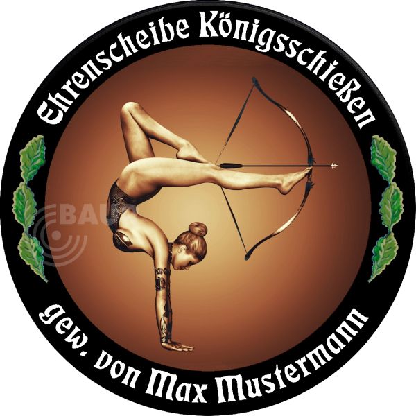 Schützenscheibe ECO-LINE Motiv 250