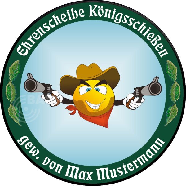 Schützenscheibe ECO-LINE Motiv 252