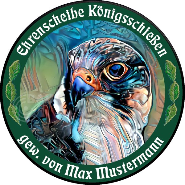 Schützenscheibe ECO-LINE Motiv 261