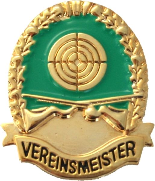 Schützennadel 122 Vereinsmeister