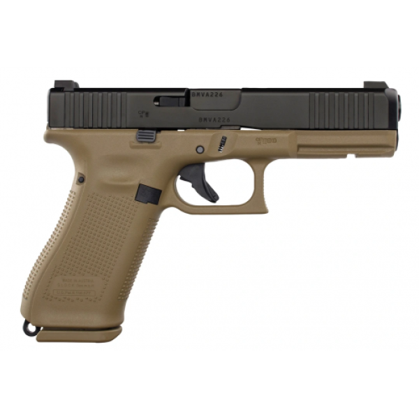 GLOCK Pistole 17 Gen 5 coyote Kal. 9mm Luger