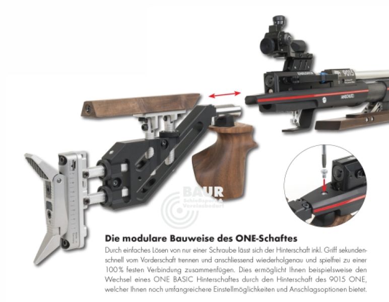 Luftgewehr Anschütz 9015 ONE BASIC rechts